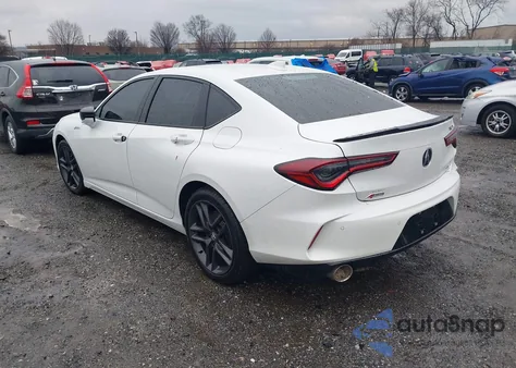 2025 Acura Tlx A-Spec Package z USA, uszkodzony, nr VIN 19UUB6F5XSA000457